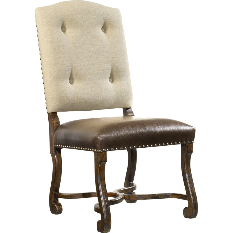 Hooker Furniture Treviso Tufted Upholstered King Louis Back Side Chair